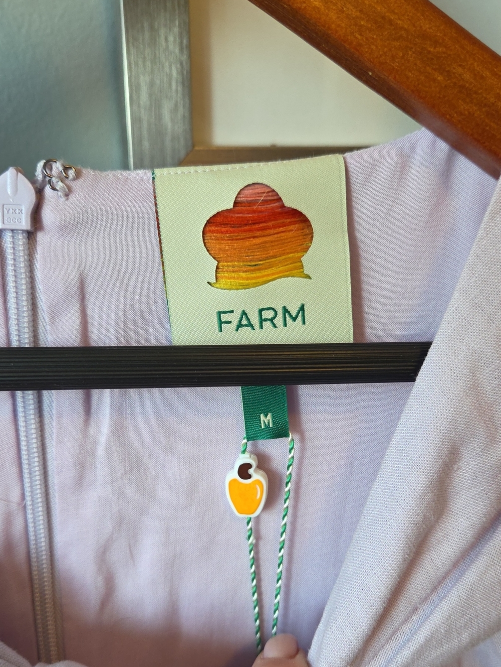 FARM Rio Lavender Knot-Front Dress - Picture 4 of 10